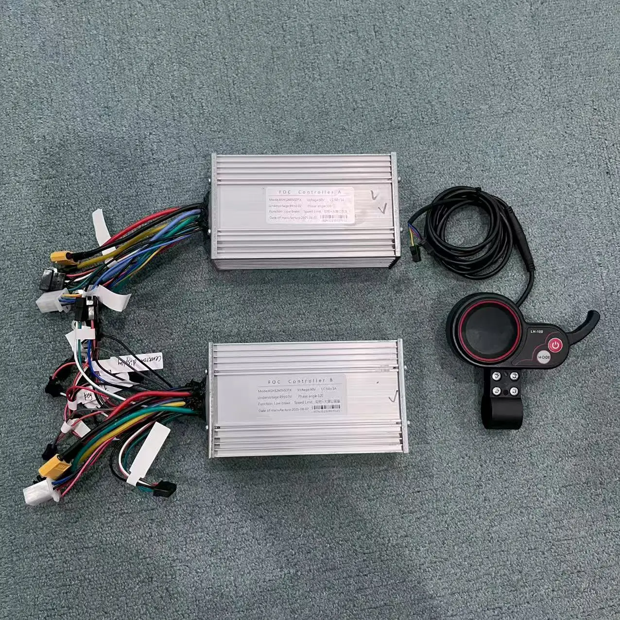 60V 5600W Dual Motor Electric Scooter - 60V 50A Kontroler prędkości FOC do
