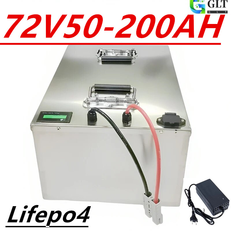 72V 60Ah Lifepo4 Battery Pack - Akumulator 72V Lifepo4 50Ah/100Ah/120Ah/150Ah/200Ah z Bluetooth