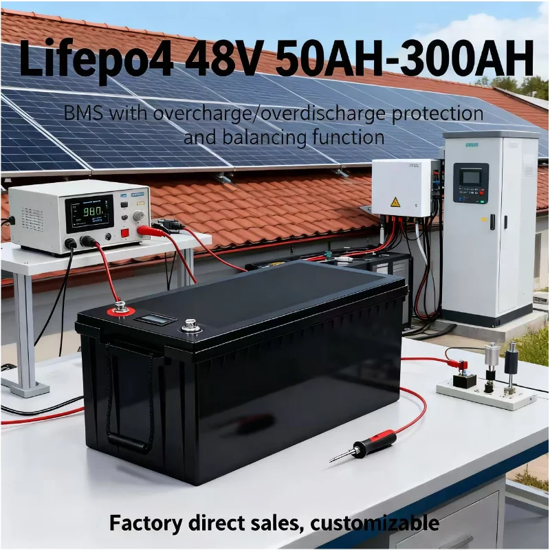 72V 60Ah Lifepo4 Battery Pack - Akumulator LiFePO4 48V 50/100/150/200/300Ah - Monitorowanie