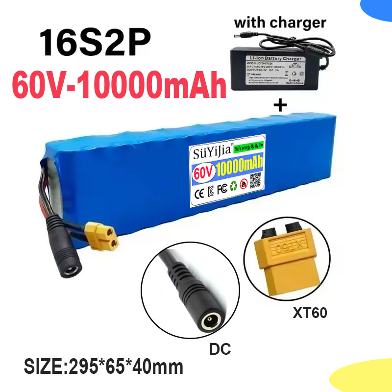 60V 30Ah Electric Scooter Battery - Akumulator litowo-jonowy 60V 16S2P 18650, 67.2V