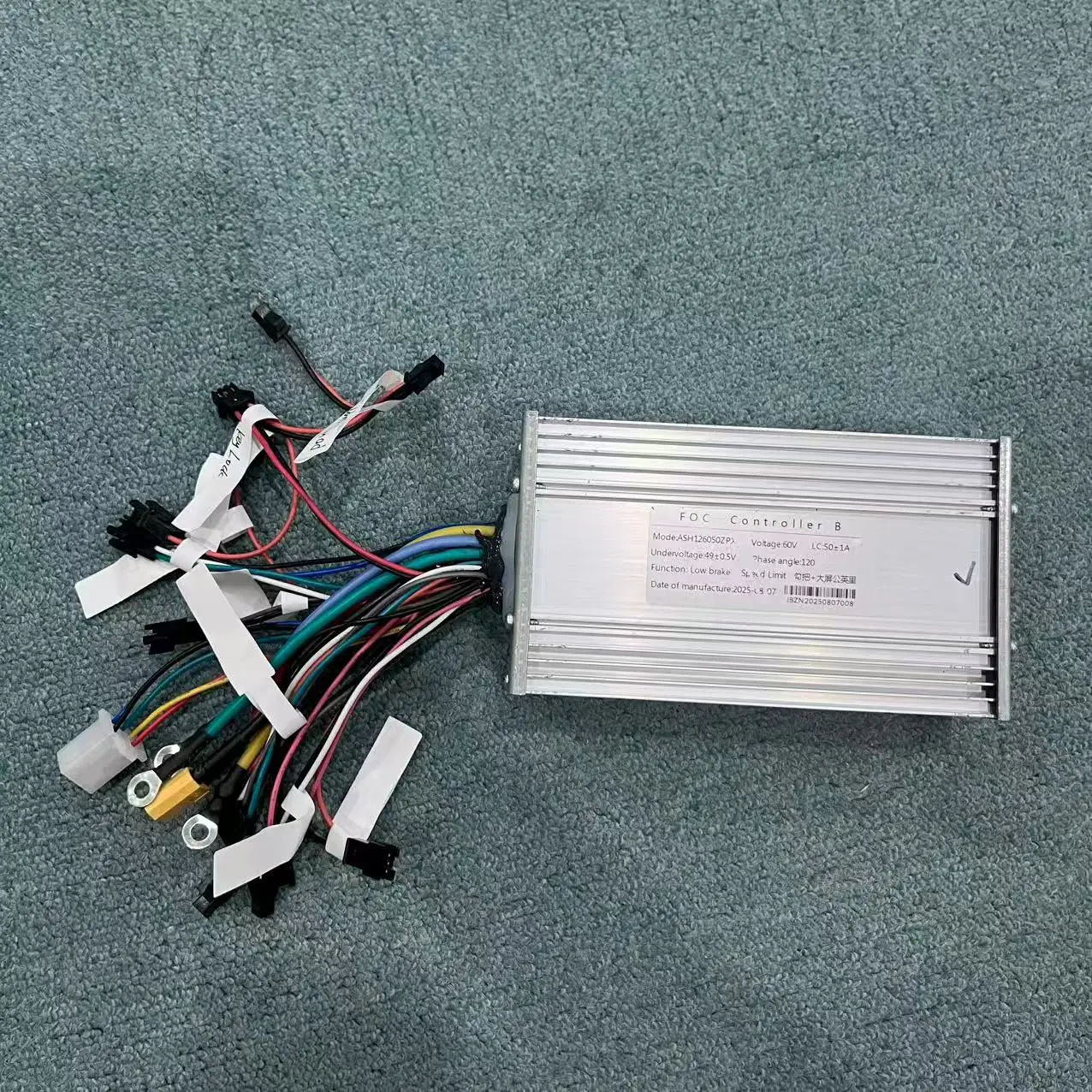 60V 50A Kontroler prędkości FO – 60V 5600W Dual Motor Electric Scooter recenzja i cena