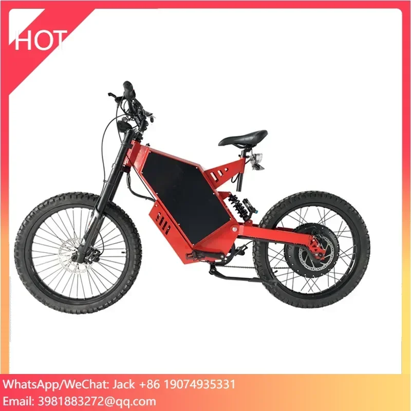 Szybki rower elektryczny typu  – 72V 12000W Electric Dirt Bike recenzja i cena