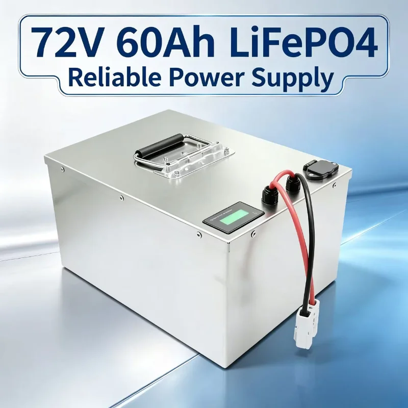 Akumulator litowo-żelazowo-fos – 72V 60Ah Lifepo4 Battery Pack recenzja i cena