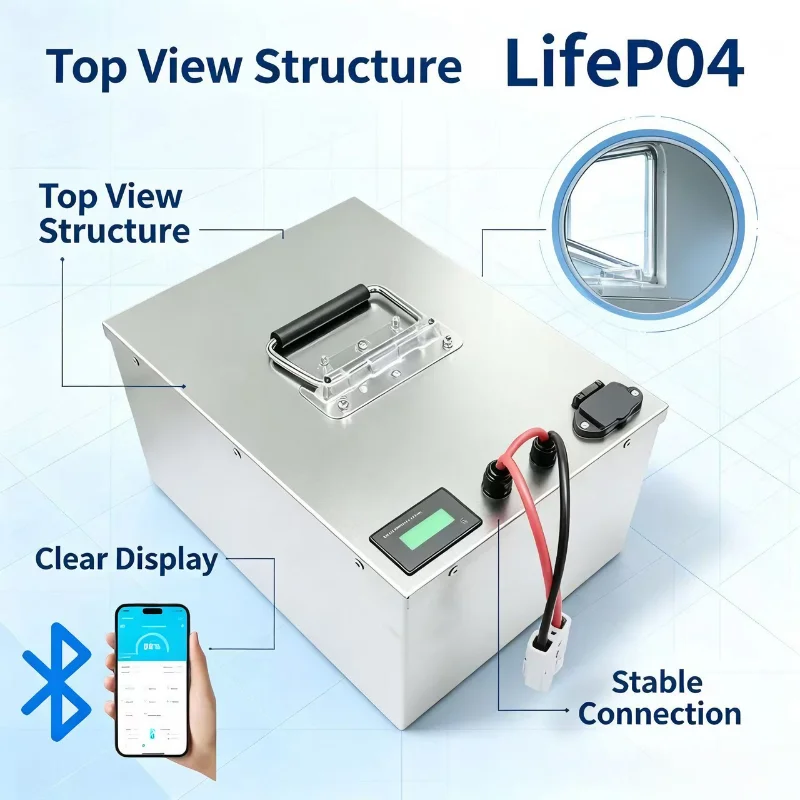 Akumulator litowo-żelazowo-fos – 72V 60Ah Lifepo4 Battery Pack recenzja i cena