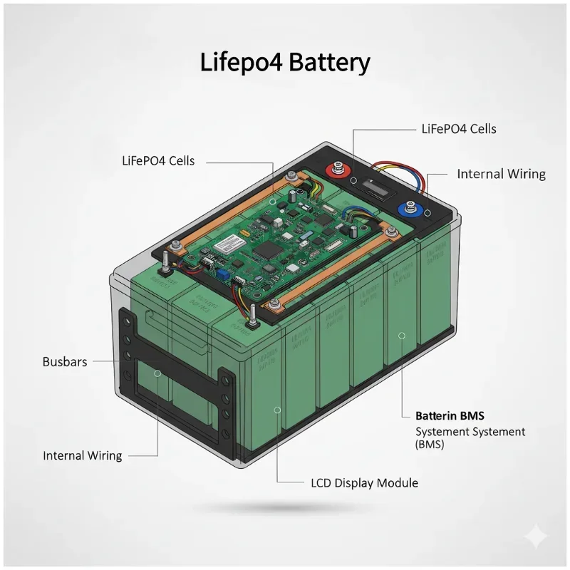 Akumulator LiFePO4 48V 50/100/ – 72V 60Ah Lifepo4 Battery Pack recenzja i cena