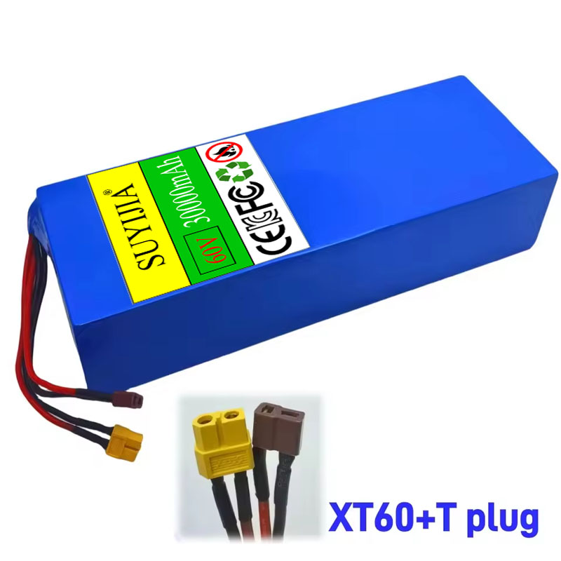 Akumulator 16S5P 60V 30000mAh, – 60V 30Ah Electric Scooter Battery recenzja i cena
