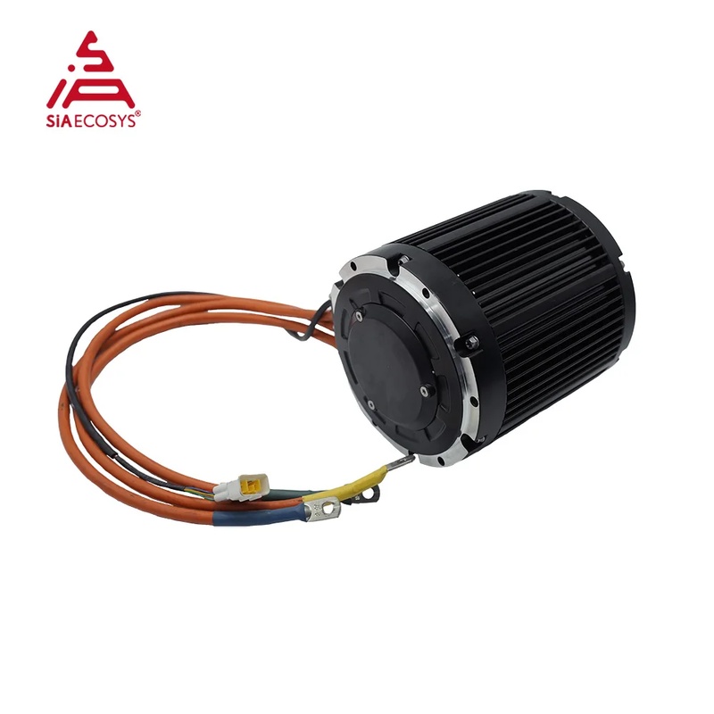 QSMOTOR D155A-70, silnik PMSM  – Electric Motorcycle Conversion Kit 72V recenzja i cena